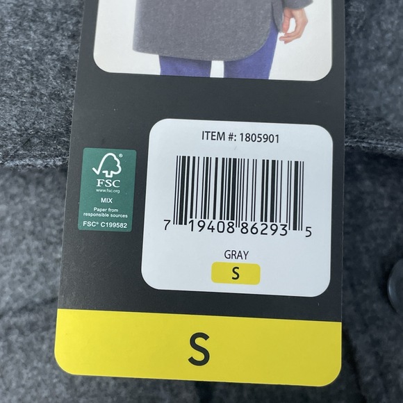 Banana Republic Women's S Jacket Gray Polyester H0980 - Picture 6 of 8